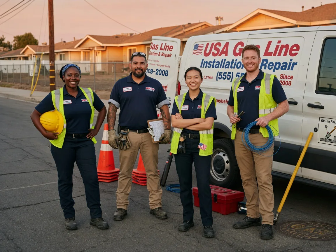 Gas Line Installation company in Marydel, DE